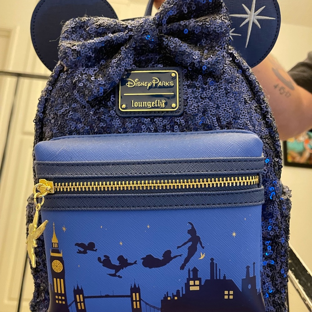 Peter Pan MMMA Loungefly mini backpack